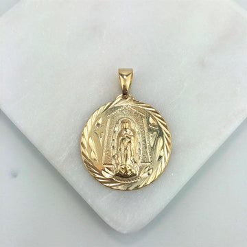 18K Gold Layered Oro Laminado Charm 31.0186